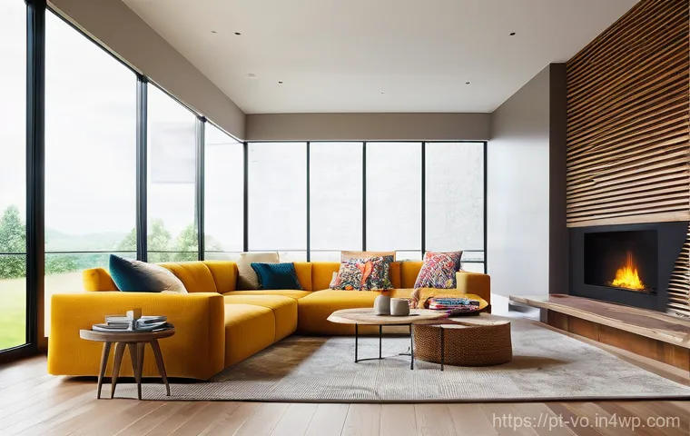 감각확장 기술을 활용한 인테리어 디자인 사례 - **Prompt 2: Dynamic Productivity Workspace**
    "A bright, clean, and minimalist home office with a...