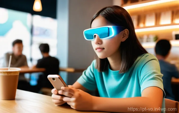 감각확장 기술을 통한 심리 치료 사례 - **Virtual Reality for Trauma Reprocessing:**
    A young adult, dressed in comfortable, modest every...